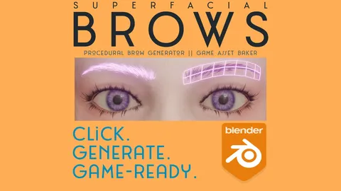 Superfacial Brows - Blender addons