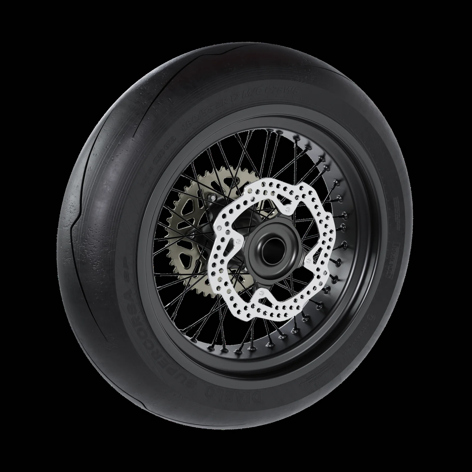 Supermoto Rear Wheel Assembly screenshot 4