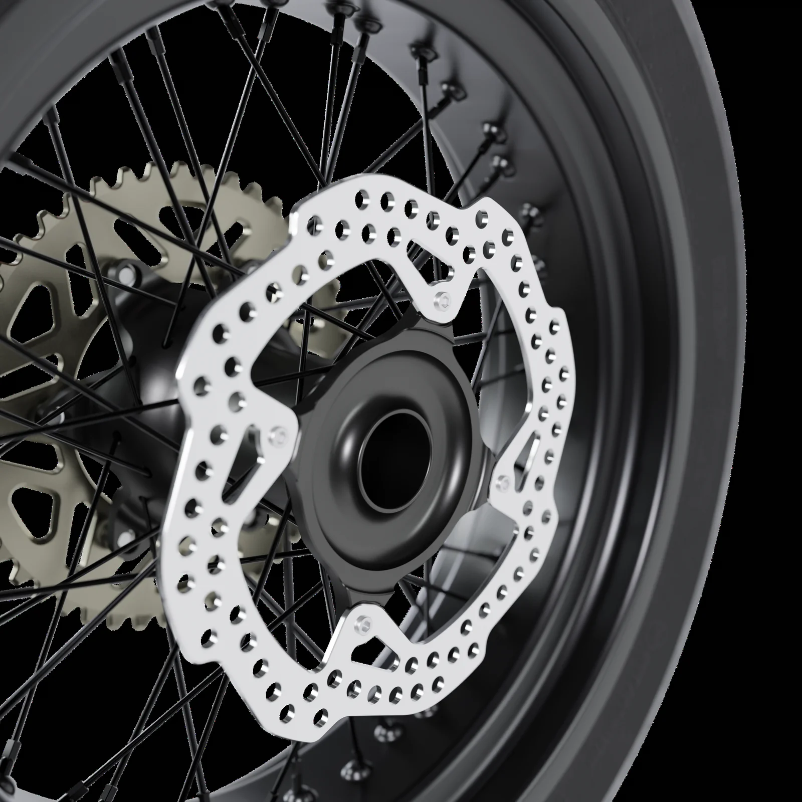 Supermoto Rear Wheel Assembly screenshot 7
