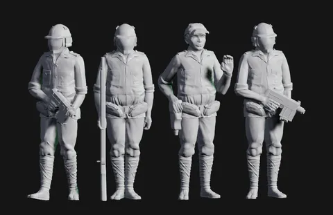 Supported Guards - Blender 3d models