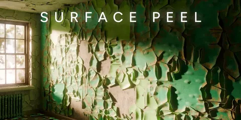 Surface Peel - Blender geometry nodes