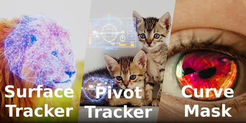 Surface Tracker & Viewport Mask - Blender geometry nodes
