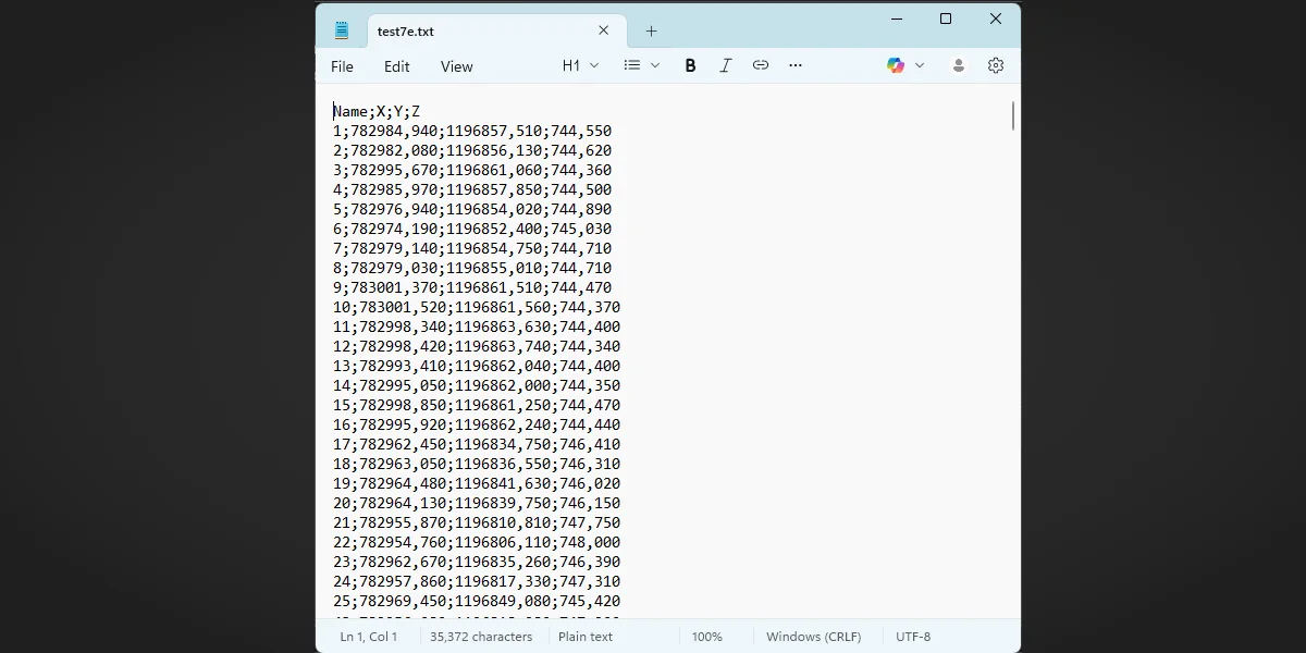Survey Points Importer screenshot 4