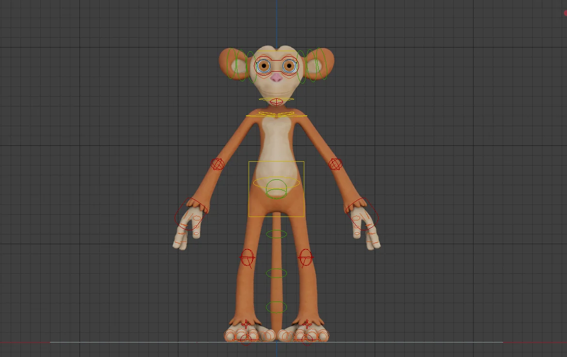 Suzanne Monkey Rig screenshot 4