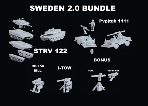 Sweden 2.0 Bundle - Blender 3d models