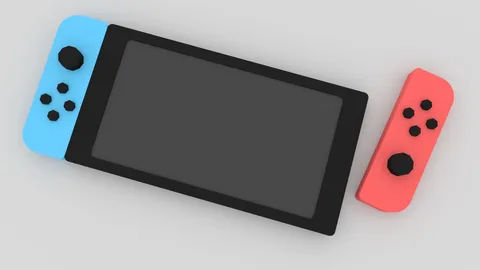 Nintendo Switch - Blender 3d models