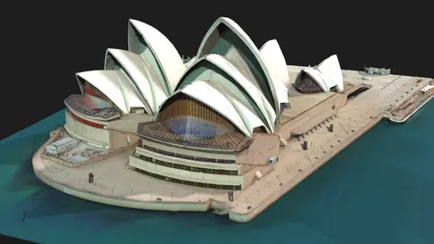 Sydney Opera - Blender 3d models