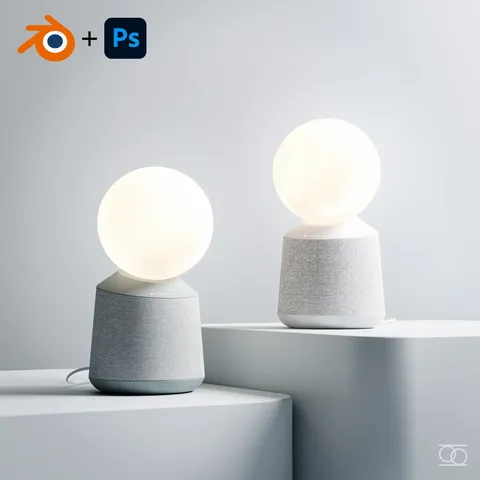 Symfonisk Redesign - Blender scenes