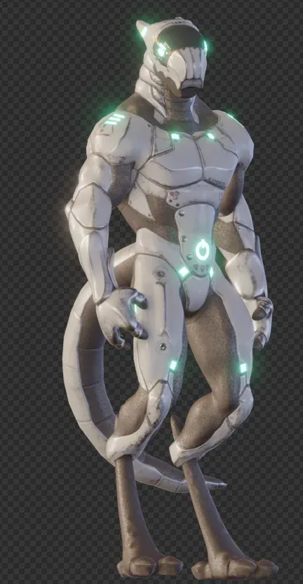 Synth Model - Blender 3d models