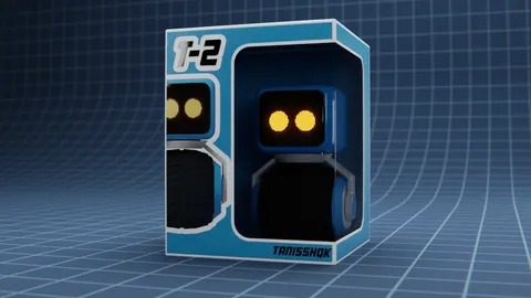 T-2 MiniRobot - Blender 3d models