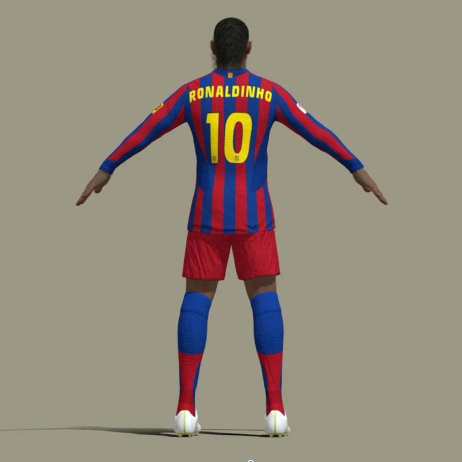 Rigged Ronaldinho 2005 screenshot 3