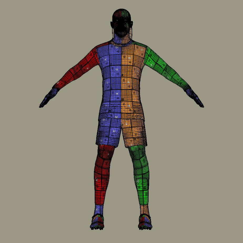 Rigged Ronaldinho 2005 screenshot 8