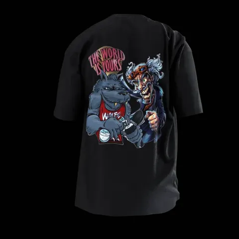 T-Shirt Walking Mockup - Blender scenes