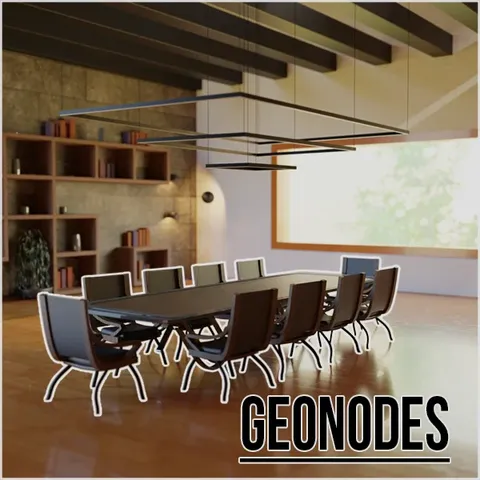 Table Generator - Blender geometry nodes