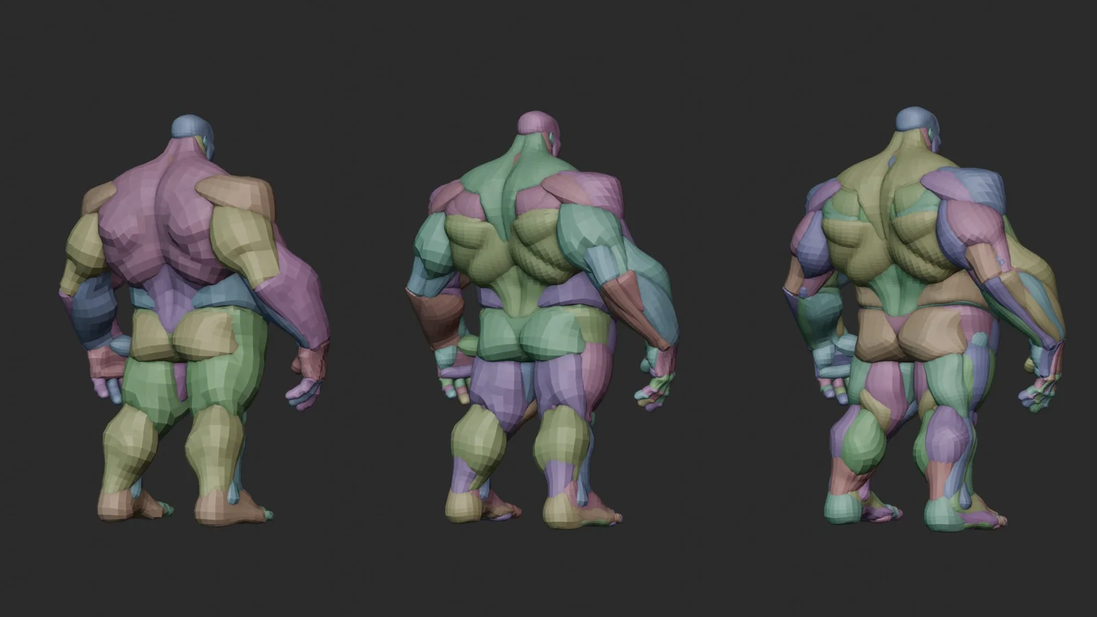 Tank Character Anatomy Blockout screenshot 4