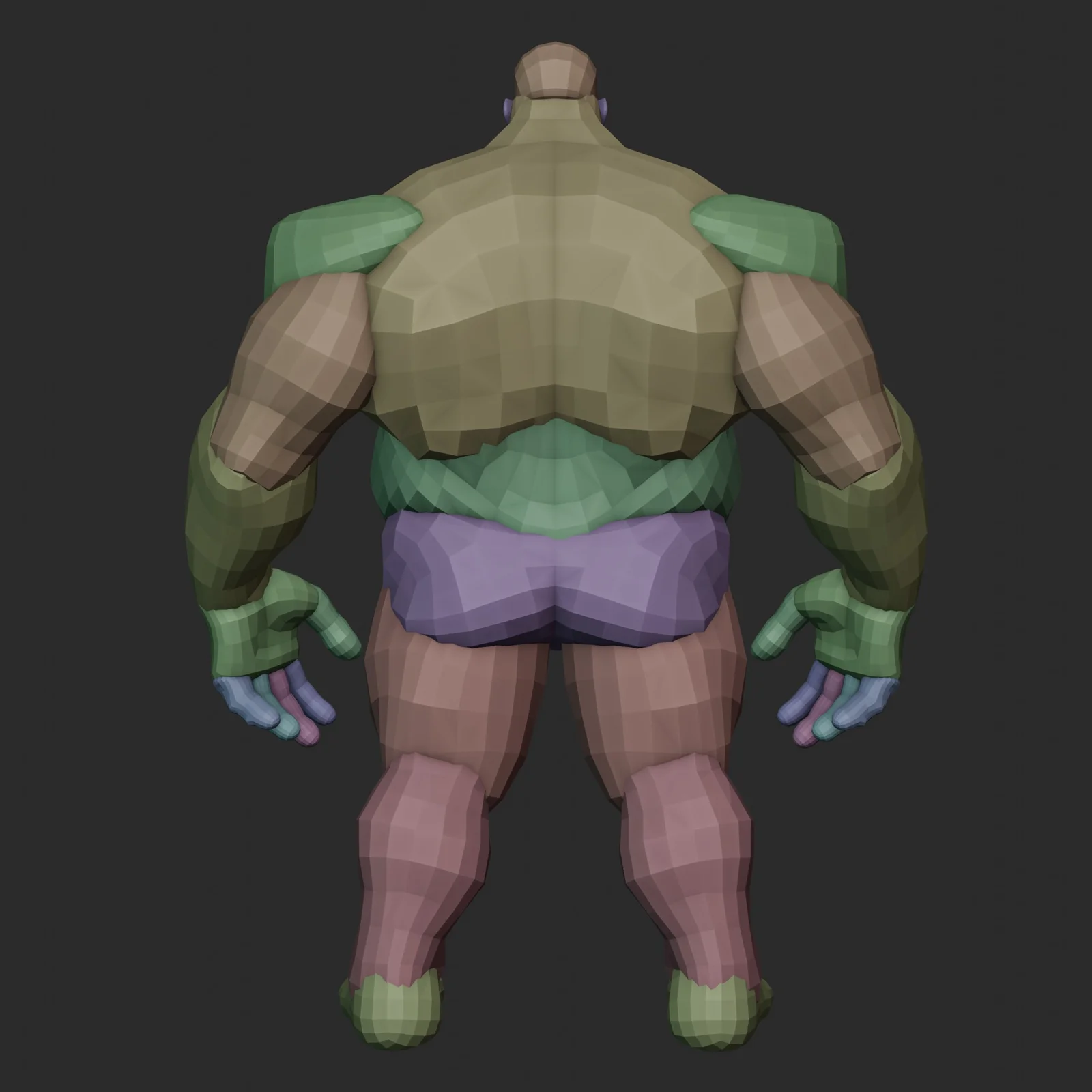 Tank Character Anatomy Blockout screenshot 8
