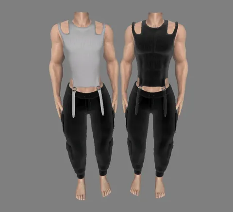 Tank Tops - Blender 3d models