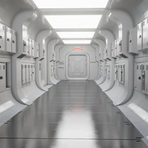 Tantive IV Interior Corridor - Blender scenes