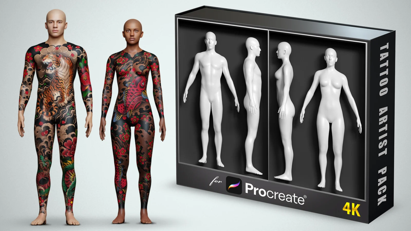 Tattoo Artist Body Parts Pack screenshot 4