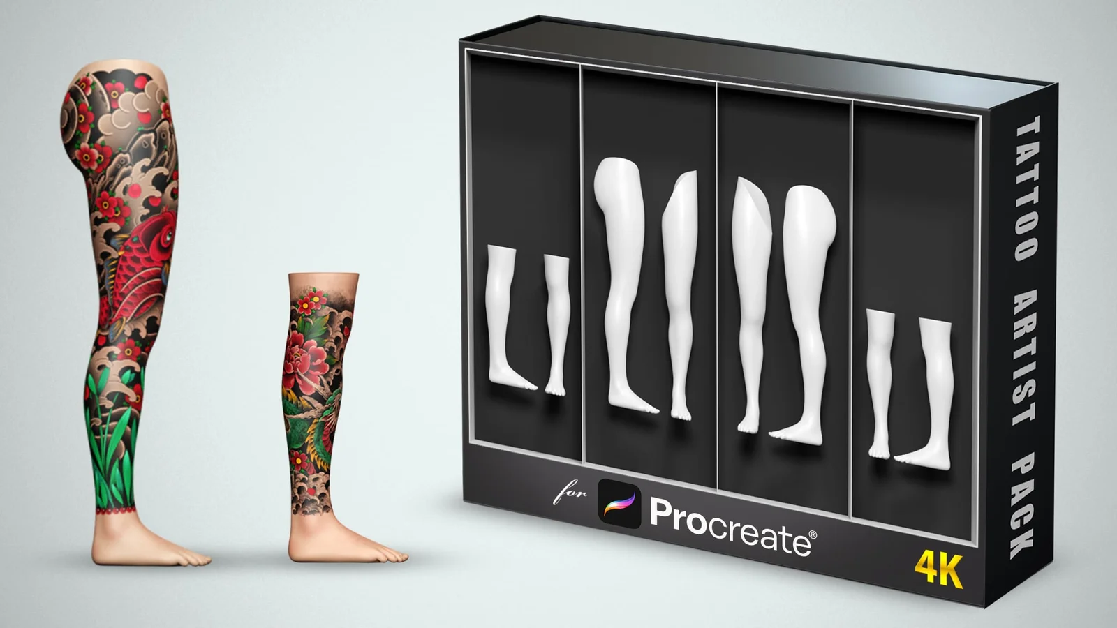 Tattoo Artist Body Parts Pack screenshot 6