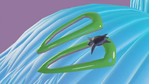 Hair Clippies - Blender 3d models