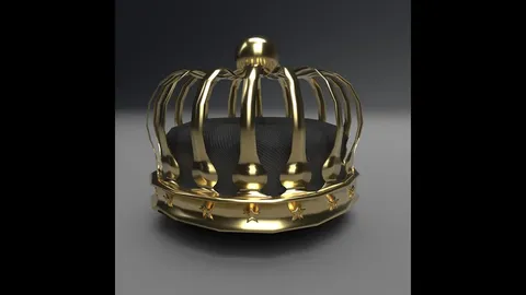 Tea's Queen Crown - Blender 3d models