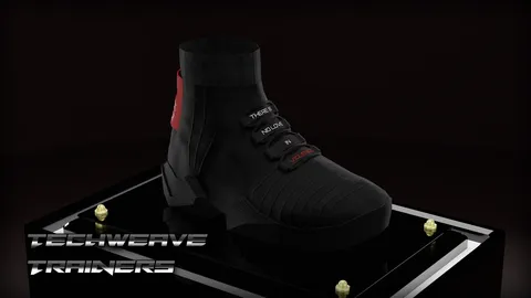 Tech Weave Trainers - Blender 3d models