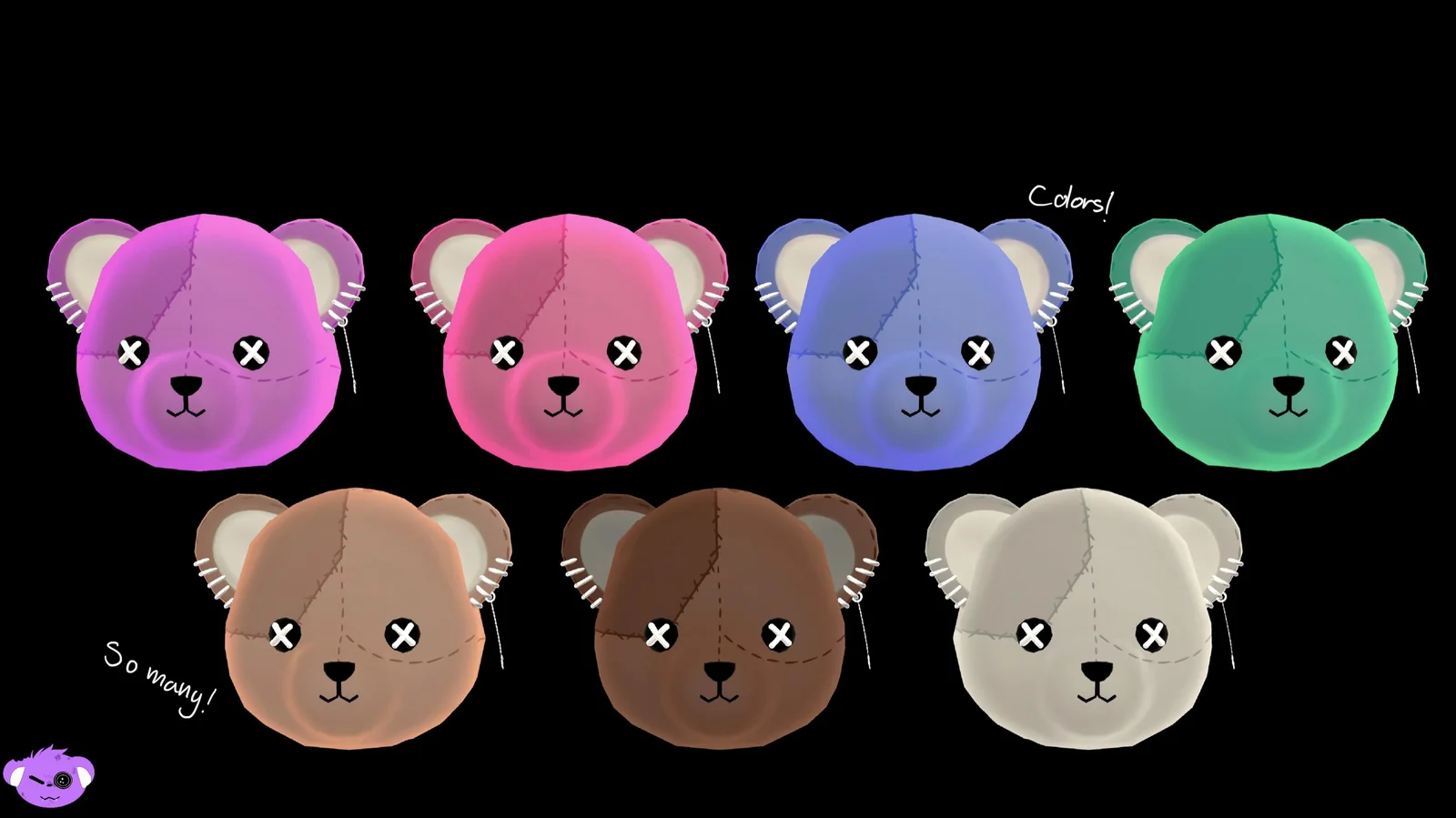 Teddy Bear Head screenshot 2