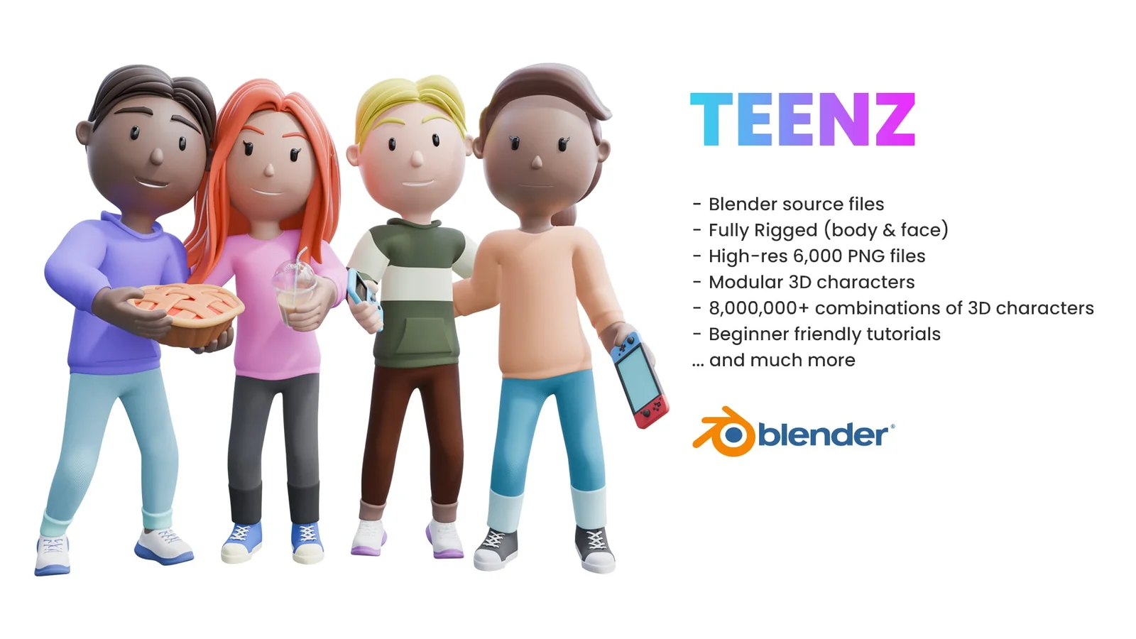 Teenz Modular Characters screenshot 2