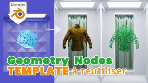 Construction Transition Template - Blender geometry nodes