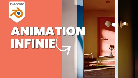 Infinite Door Animation Template - Blender scenes