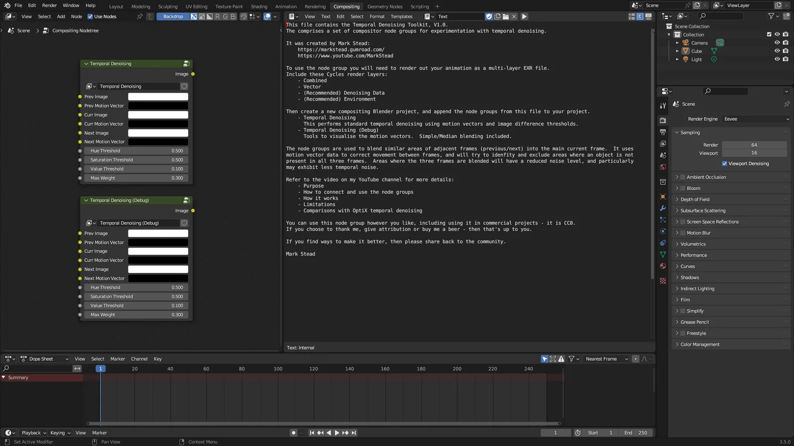 Temporal Denoising Toolkit screenshot 5