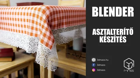 Terítő - Blender 3d models