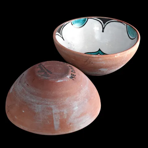 Terracotta & Enamel Bowl - Blender 3d models