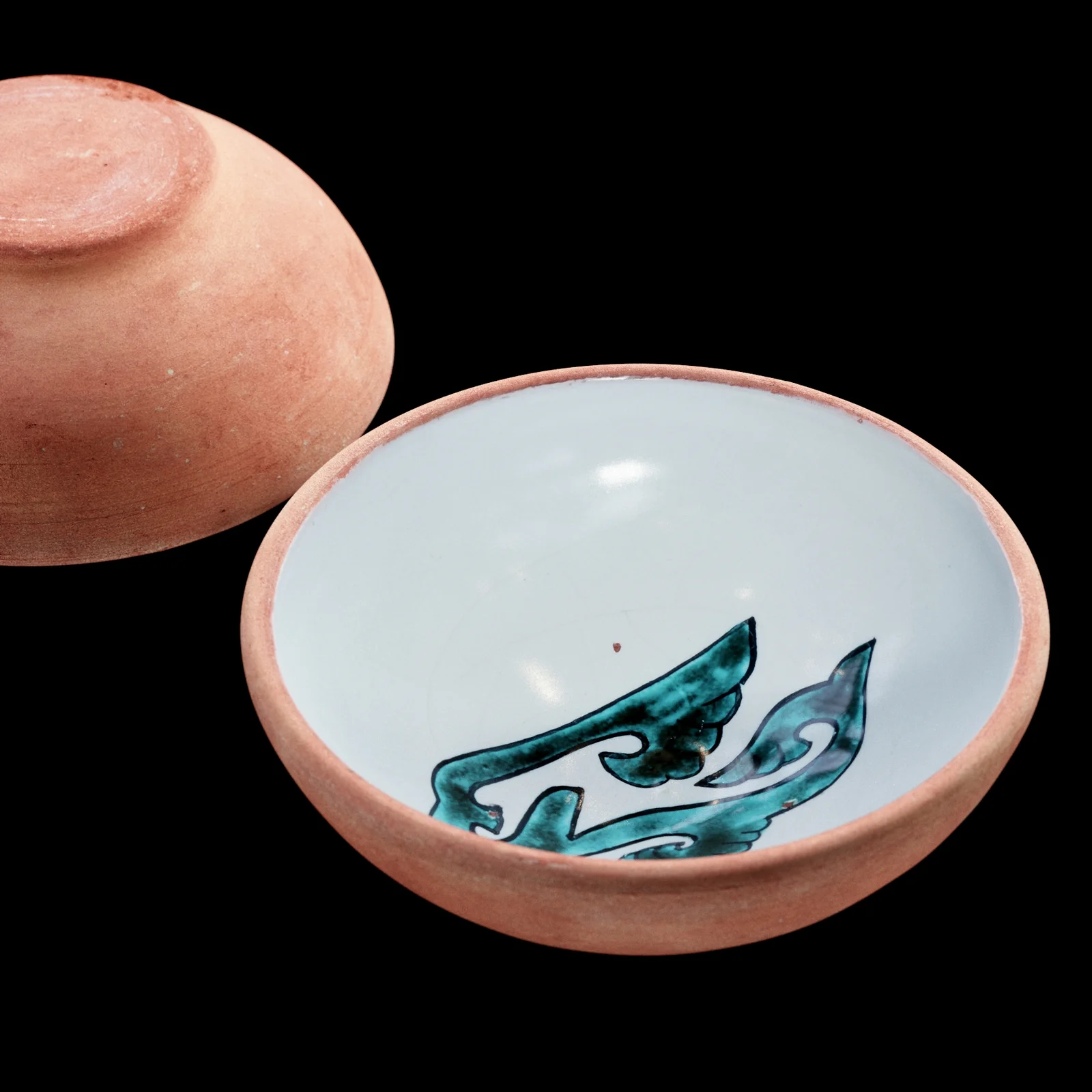 Small Terracotta Enamel Bowl screenshot 3
