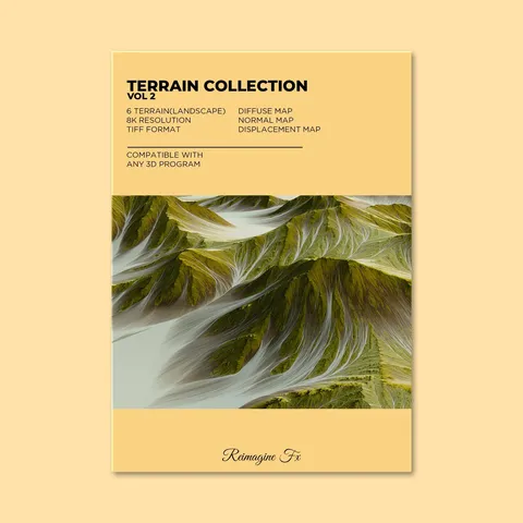 Terrain Collection Vol 2 - Blender textures & materials