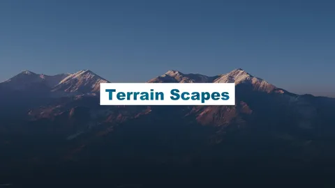 Terrain Scapes - Blender addons