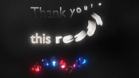 Text Animation Effects - Blender geometry nodes