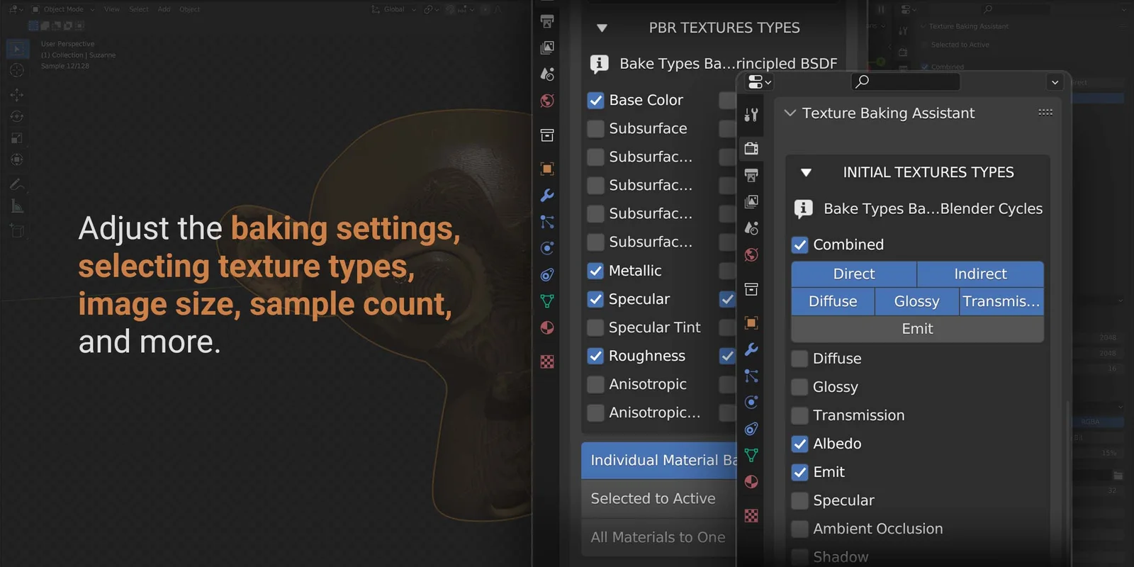 Texture Baking Assistant screenshot 3