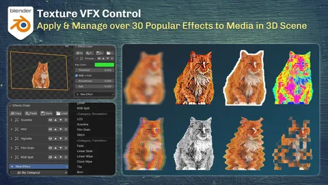 Texture VFX Control - Blender addons