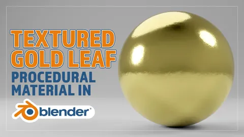 Textured Gold Leaf - Blender shaders