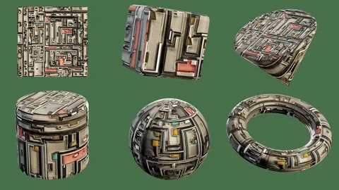 Textures Pack - Blender textures & materials