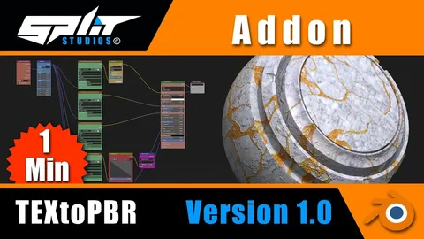 TEXtoPBR - Blender addons