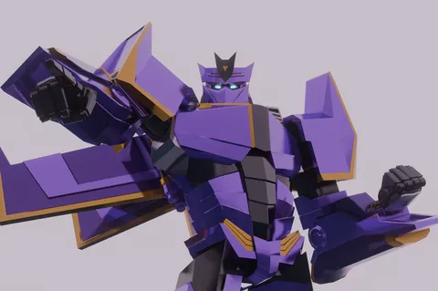 TF One Megatronus - Blender 3d models