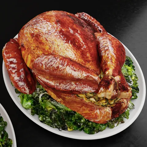 Thanksgiving Spread - Blender 3d models