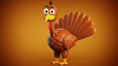 Thanksgiving Turkey - Blender 3d models