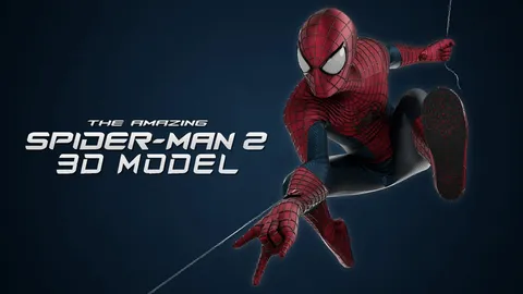 Amazing Spider-Man 2 Model - Blender 3d models