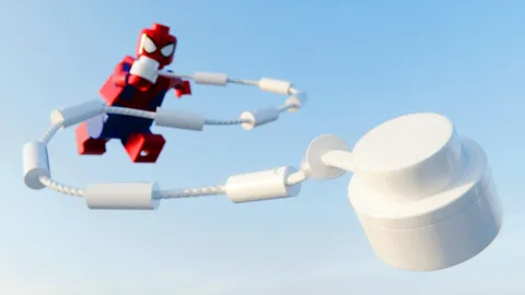 The Amazing Spider-Web Rig - Blender addons