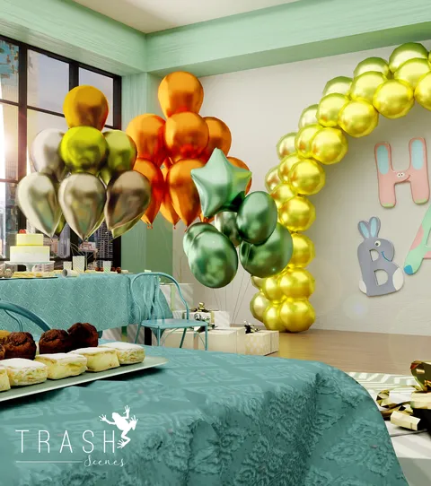 The Baby Shower - Blender scenes