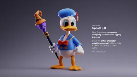 Beginner Stylised Illustrations - Blender tutorials & courses